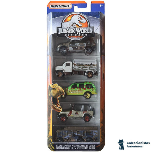 Jurassic World Legacy Collection 2018 (island Explorers) (5-Pack)