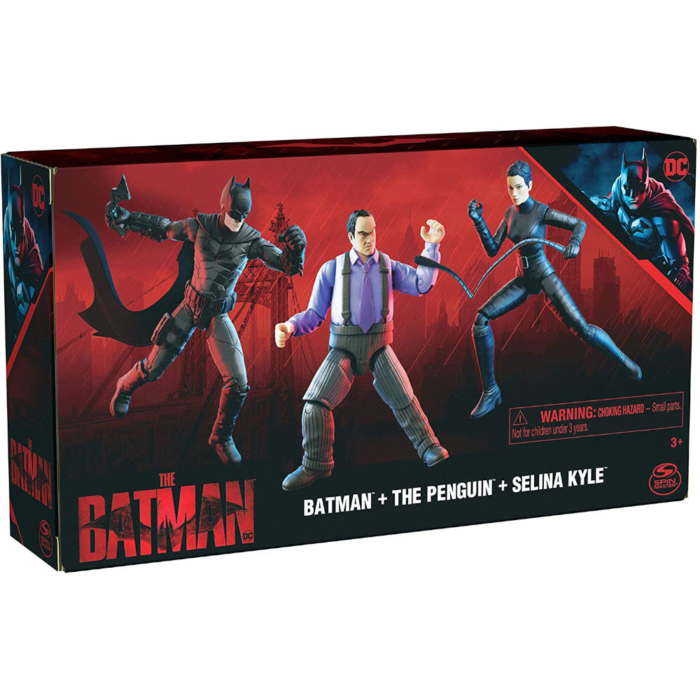 DC The Batman: Set de 3 Figuras