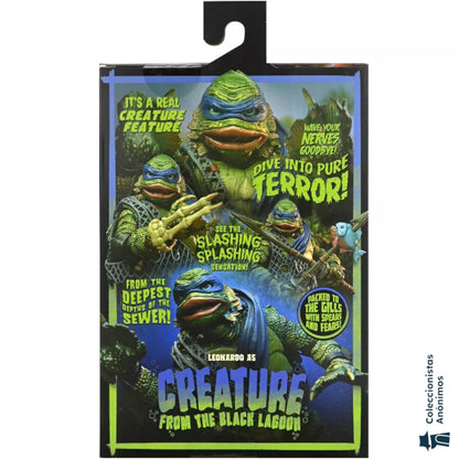 Teenage Mutant Ninja Turtles x Universal Monsters: Leonardo as the Creature From The Black Lagoon (7")